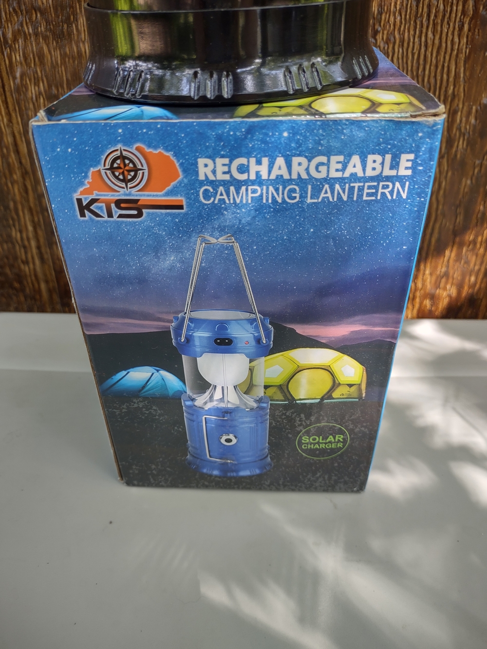 KTS Rechargeable Camping Lantern - Black
